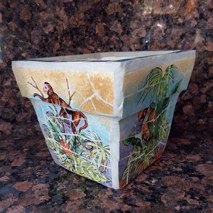 Pottery / ceramic plant container.